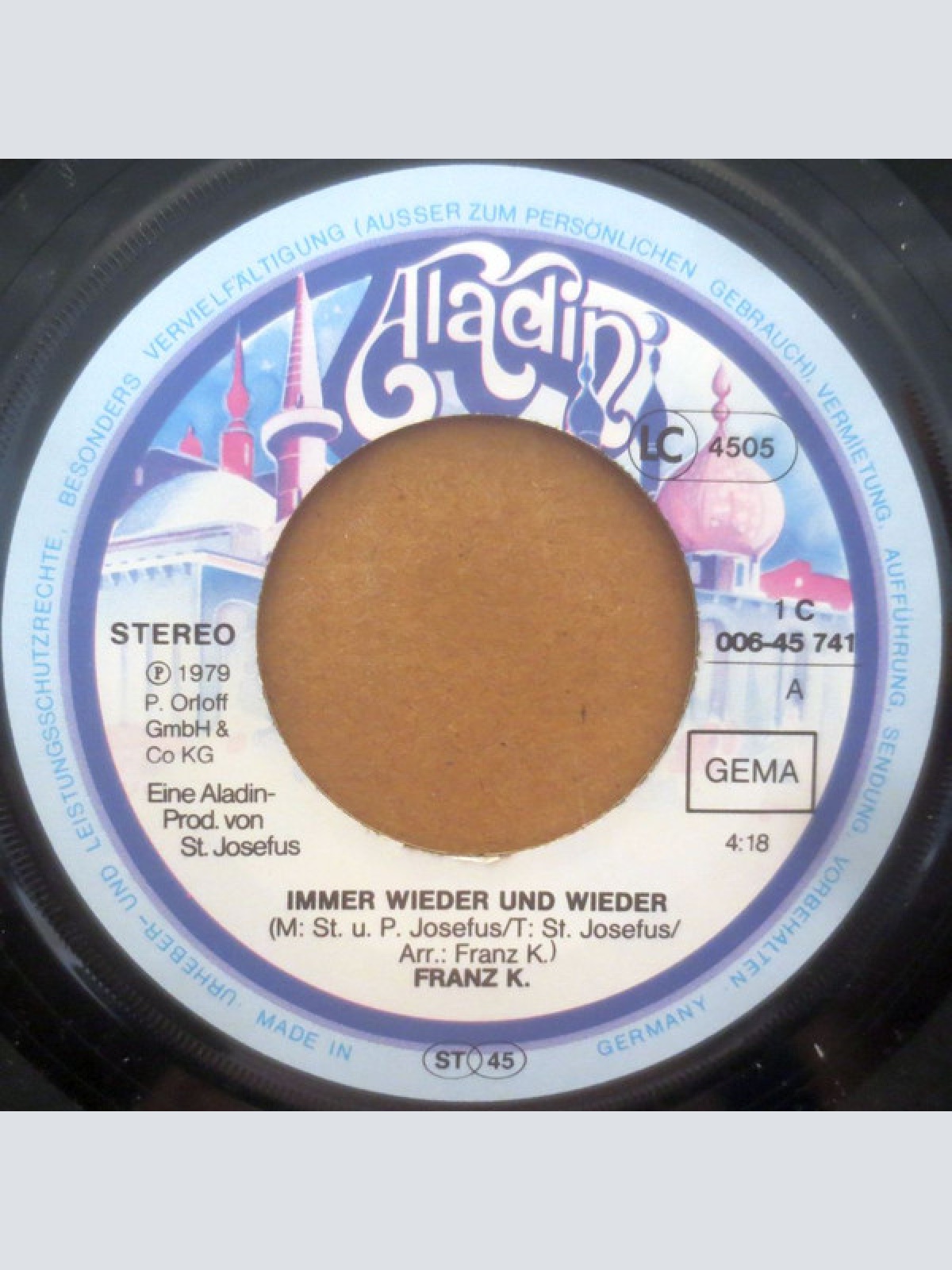 Vinyl / Franz K. - ...Immer Wieder Und Wieder / Gewalt Ist Schitt