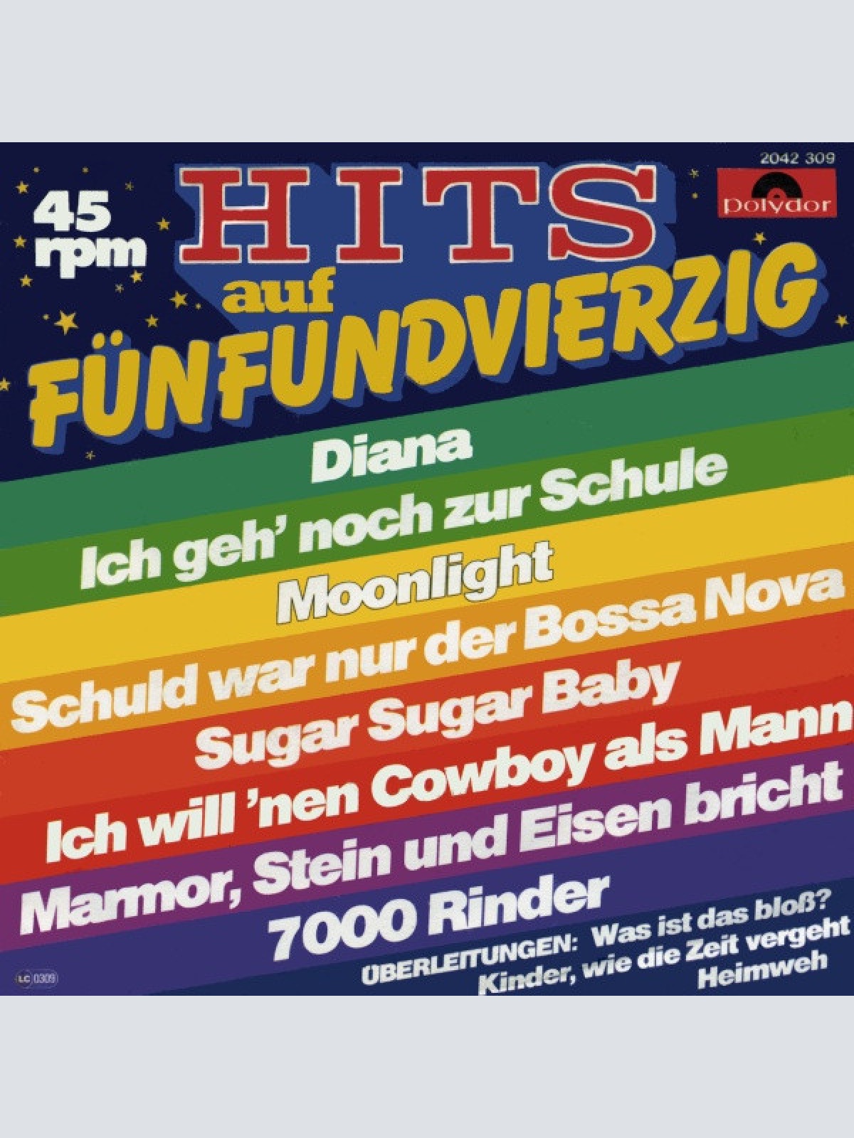 Vinyl / Hits auf Fünfundvierzig - Schön War Die Zeit