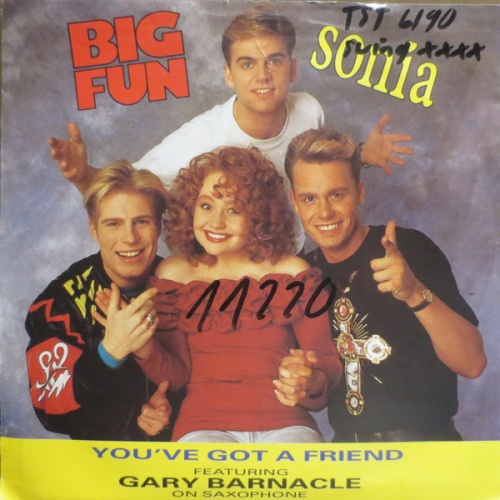 Vinyl / Big Fun And Sonia Featuring Gary Barnacle - You've Got A Friend