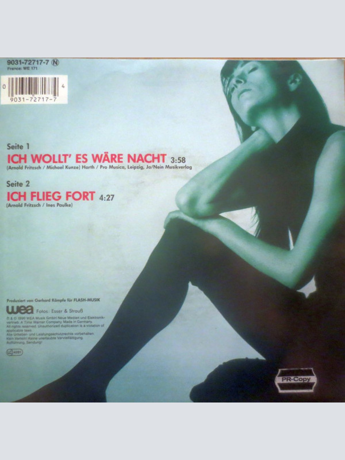 Vinyl / Ines Paulke - Ich Wollt' Es Wäre Nacht