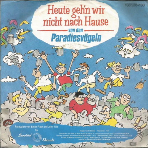 Vinyl / Paradiesvögel - Heute Geh'n Wir Nicht Nach Hause