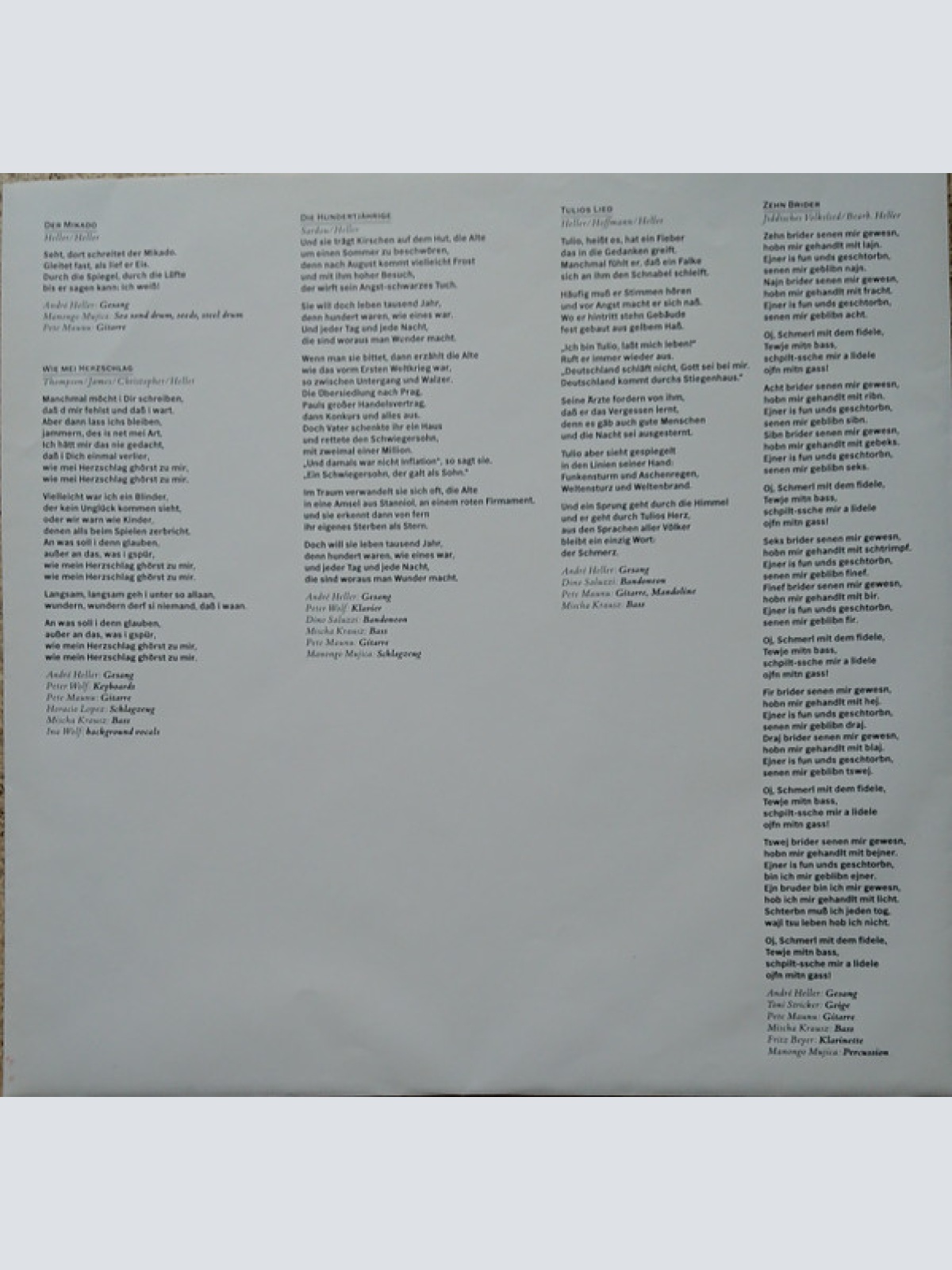 Vinyl / Heller* - Stimmenhören