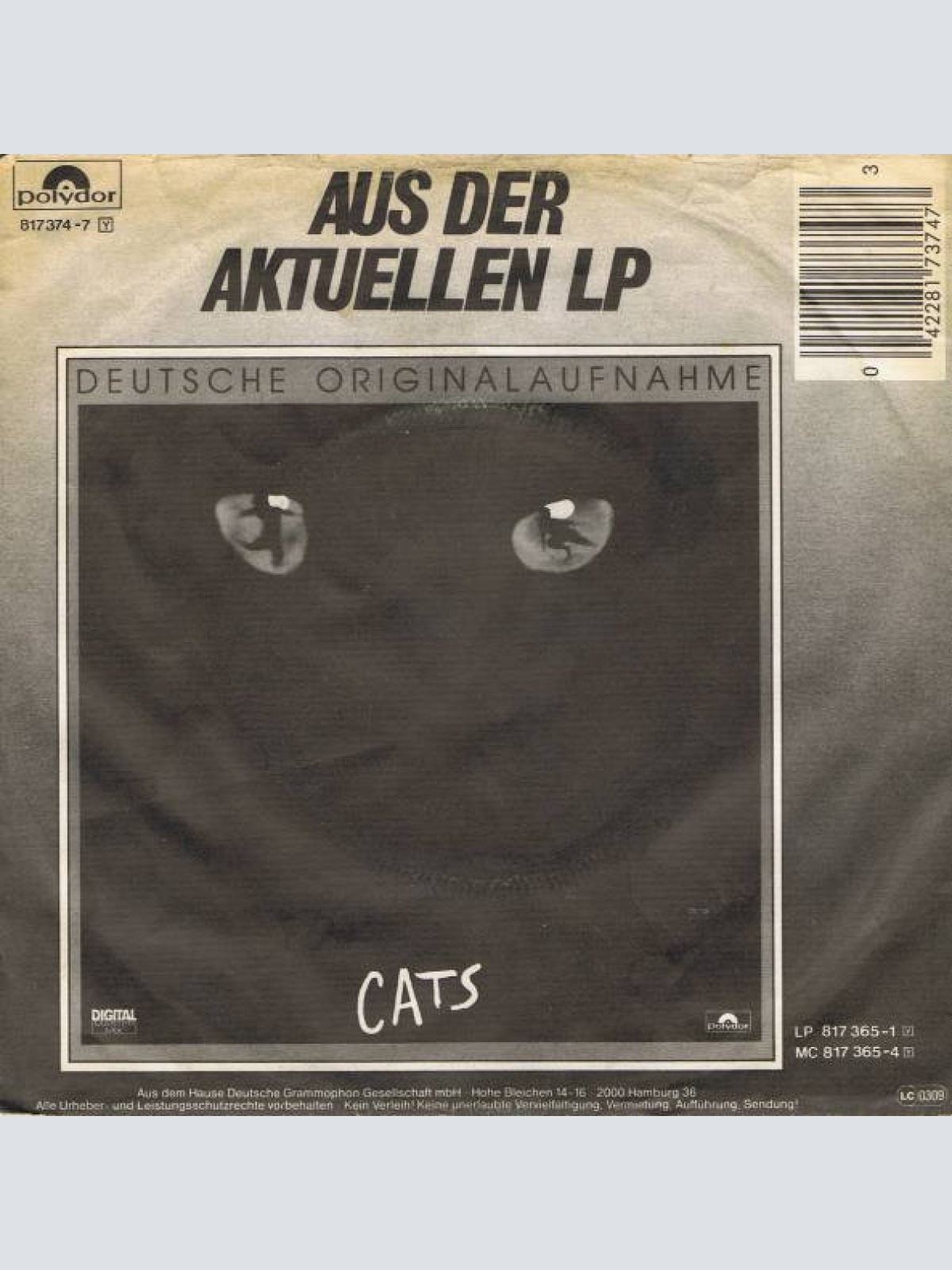 Vinyl / Angelika Milster - Erinnerung