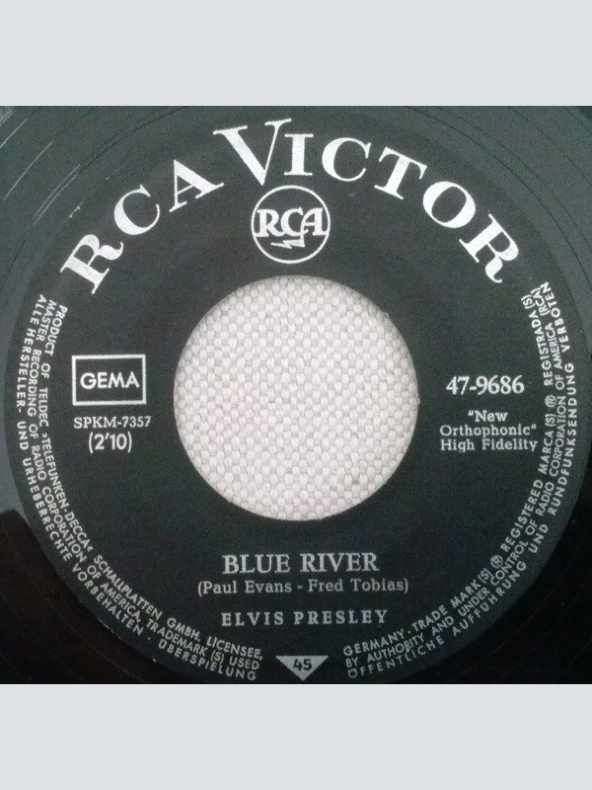Vinyl / Elvis* - Blue River