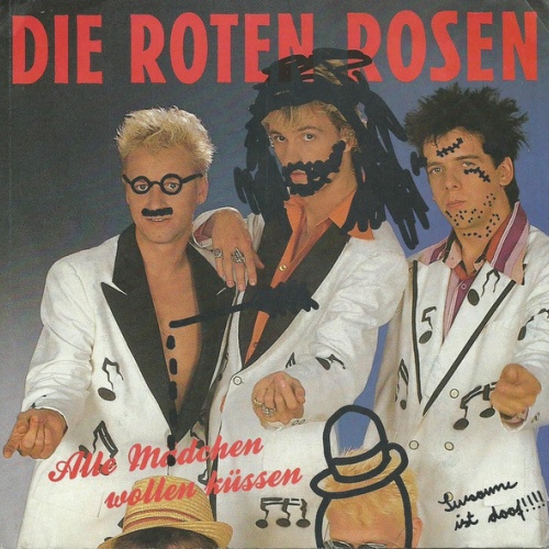 Vinyl / Die Roten Rosen - Alle Mädchen Wollen Küssen