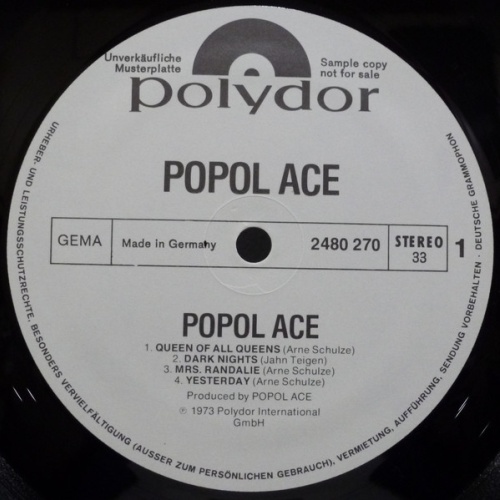 Vinyl / Popol Ace - Popol Ace