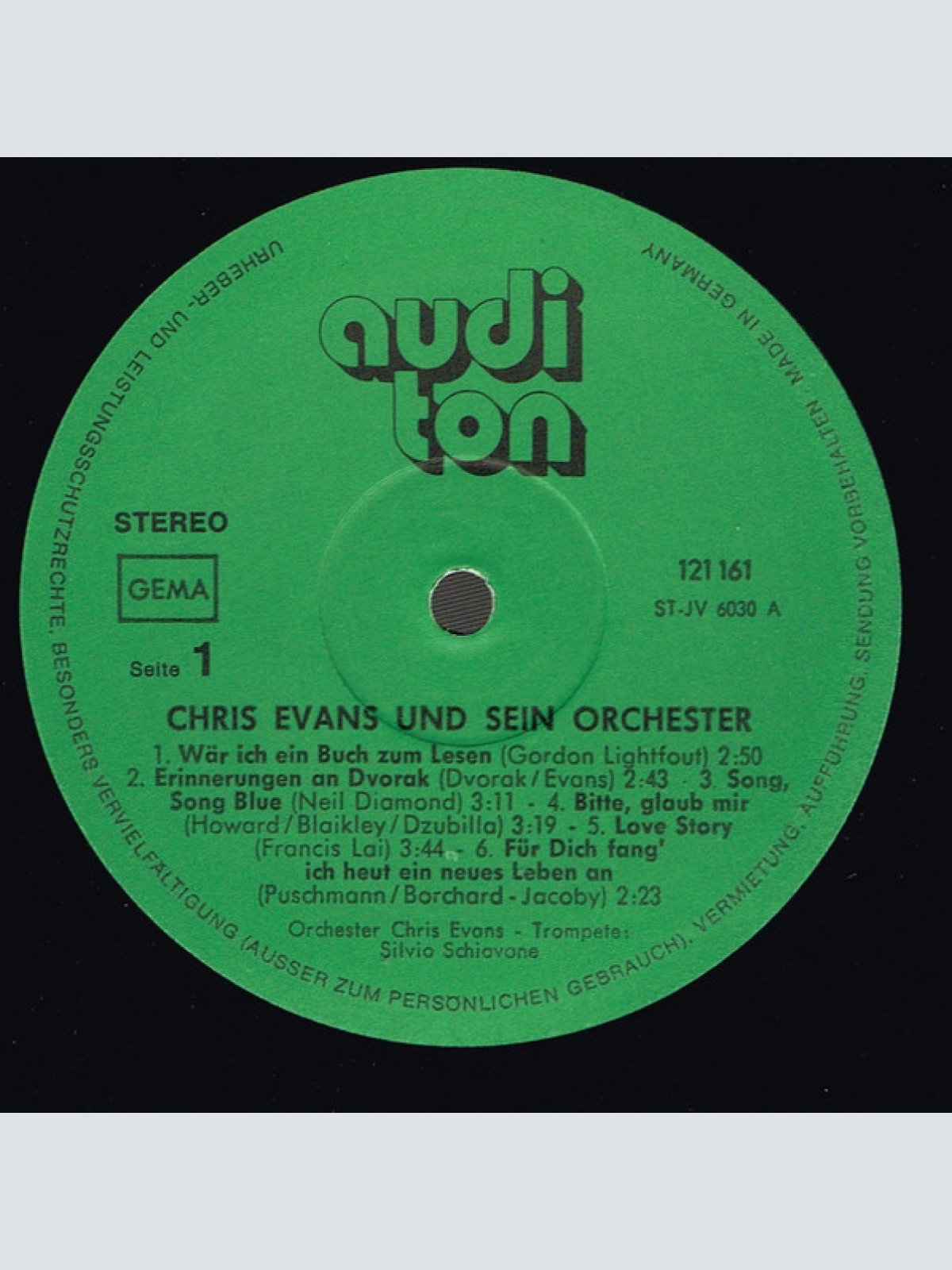 Vinyl / Chris Evans Und Sein Orchester* - Chris Evans Und Sein Orchester