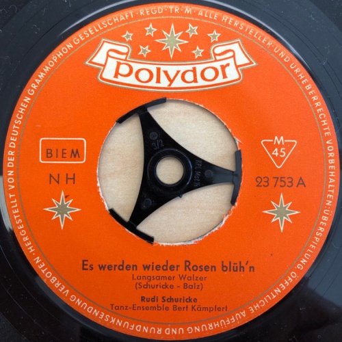 Vinyl / Rudi Schuricke, Tanz-Ensemble Bert Kämpfert - Es Werden Wieder Rosen Blüh'n / Lana Lana