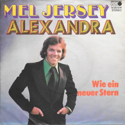 Vinyl / Mel Jersey - Alexandra