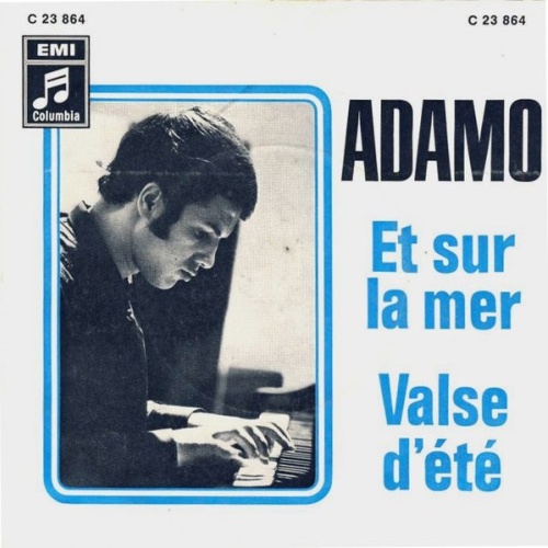 Vinyl / Adamo - Et Sur La Mer / Valse D'été