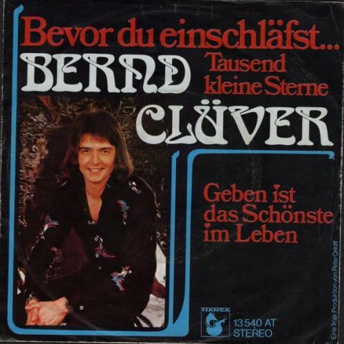 Vinyl / Bernd Clüver - Bevor Du Einschläfst (Tausend Kleine Sterne)