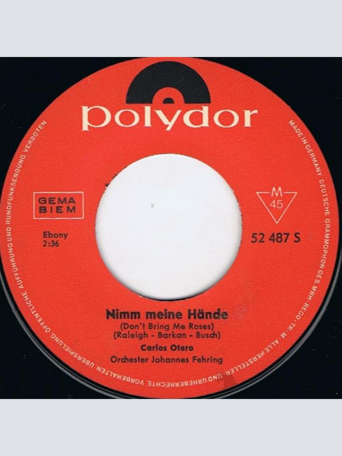 Vinyl / Carlos Otero - La Bella Lucia