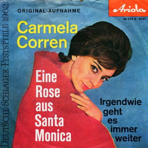 Vinyl / Carmela Corren - Eine Rose Aus Santa Monica