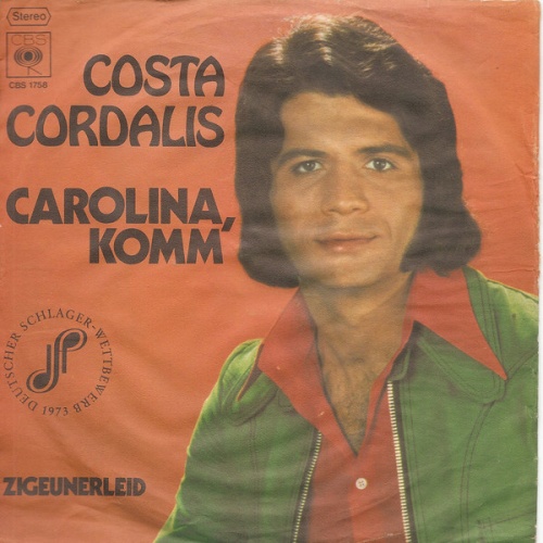 Vinyl / Costa Cordalis - Carolina, Komm