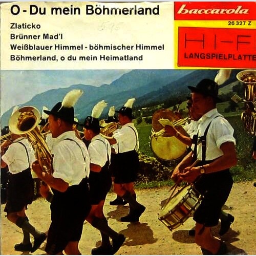 Vinyl / Blasorchester Und Die Böhmischen Musikanten* - O - Du Mein Böhmerland
