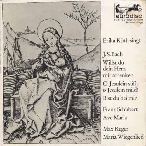Vinyl / Erika Köth • J.S. Bach*, Franz Schubert, Max Reger - Erika Köth Singt