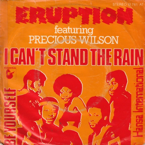 Vinyl / Eruption (4) Featuring Precious Wilson - I Can't Stand The Rain