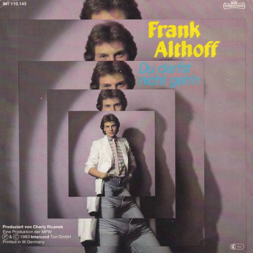 Vinyl / Frank Althoff - Du Darfst Nicht Geh'n