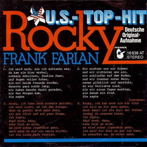 Vinyl / Frank Farian - Rocky