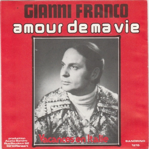 Vinyl / Gianni Franco - Vacances En Italie