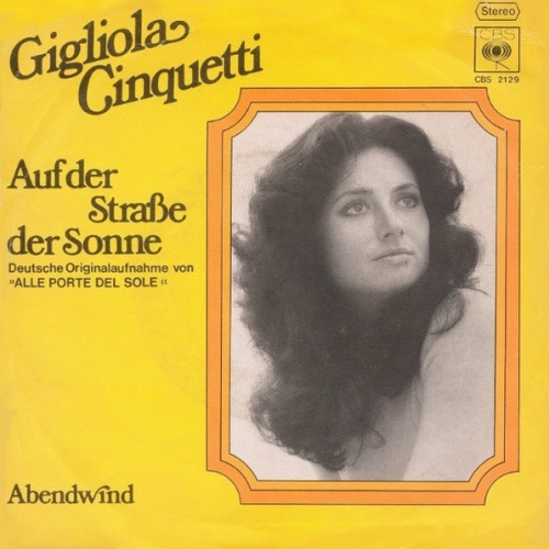 Vinyl / Gigliola Cinquetti - Auf Der Straße Der Sonne