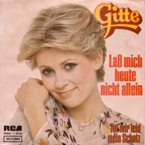 Vinyl / Gitte* - Laß Mich Heute Nicht Allein