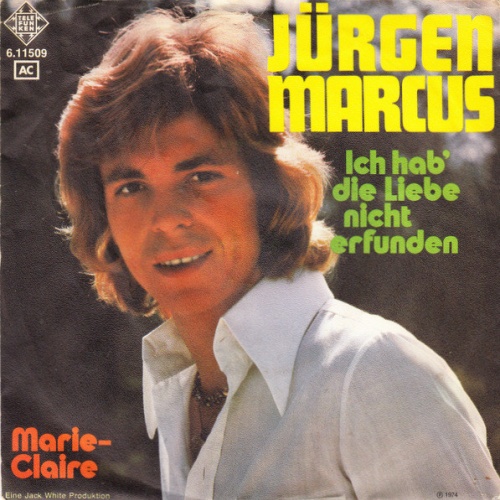Vinyl / Jürgen Marcus - Ich Hab' Die Liebe Nicht Erfunden
