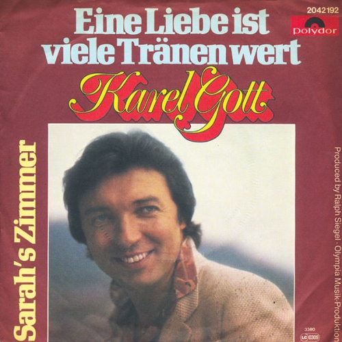 Vinyl / Karel Gott - Eine Liebe Ist Viele Tränen Wert
