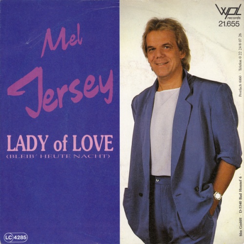 Vinyl / Mel Jersey - Lady Of Love (Bleib Heute Nacht)