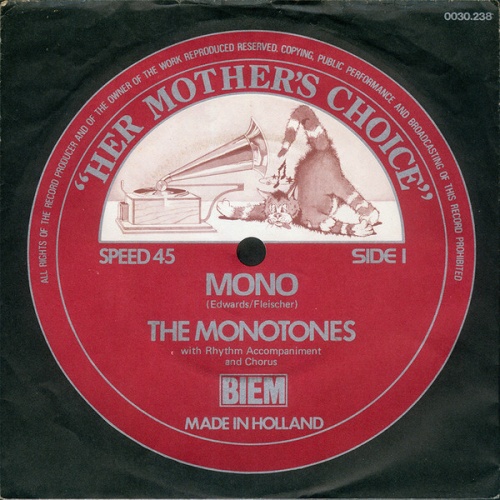 Vinyl / The Monotones (2) - Mono