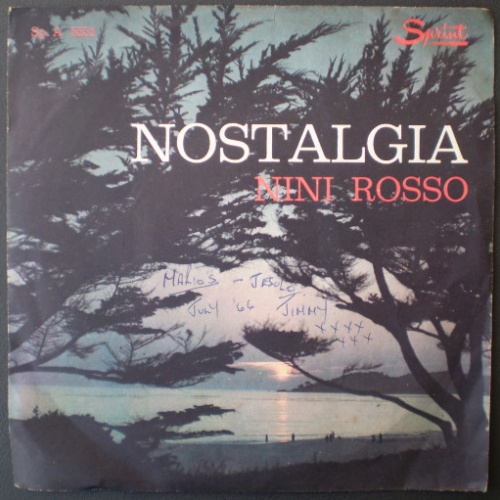 Vinyl / Nini Rosso - Nostalgia