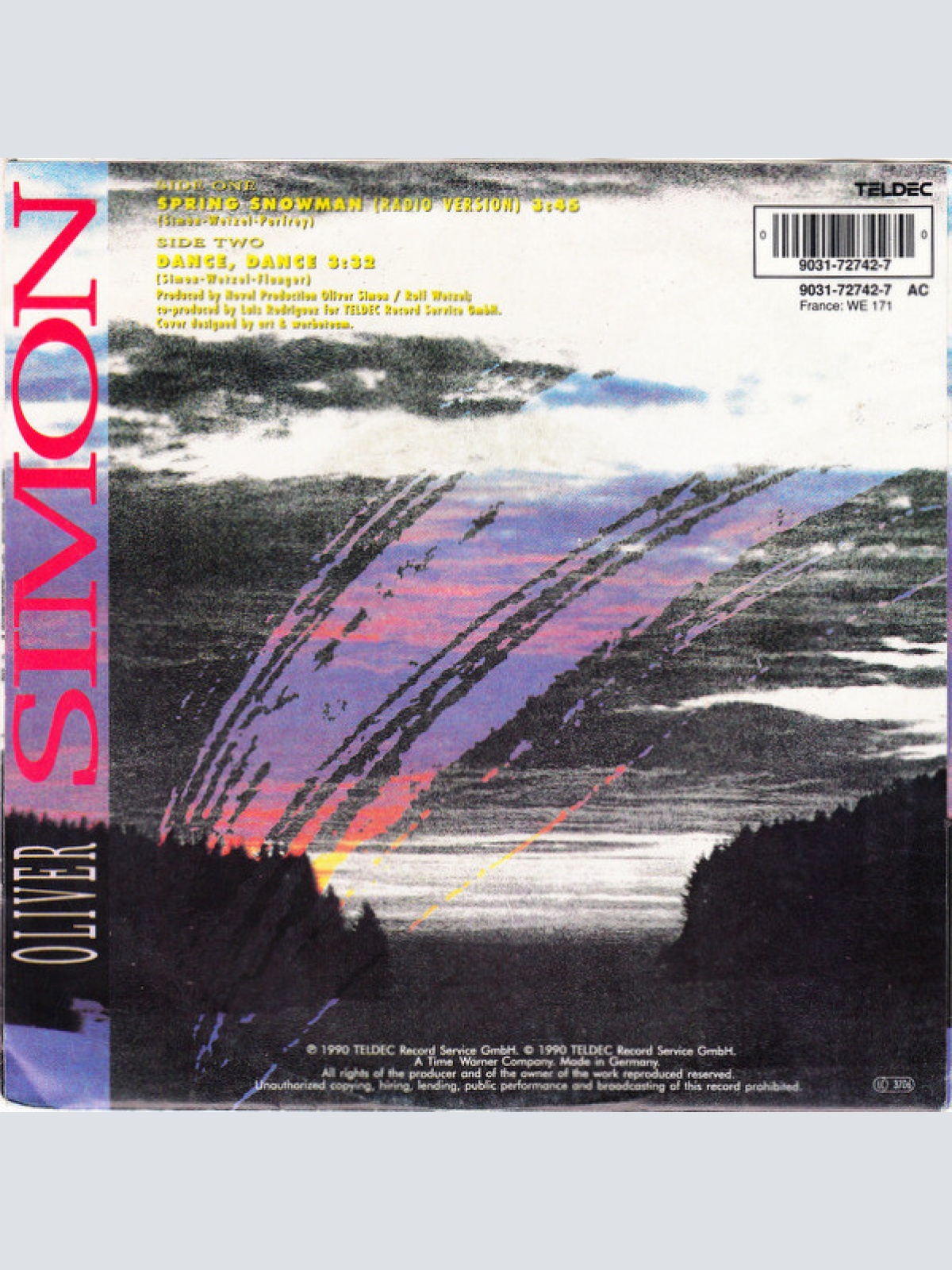 Vinyl / Oliver Simon - Spring Snowman