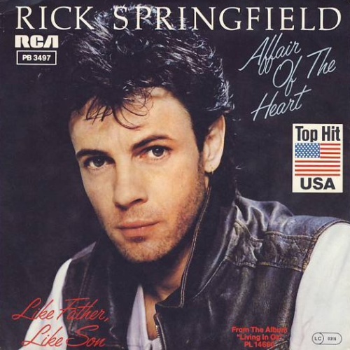 Vinyl / Rick Springfield - Affair Of The Heart