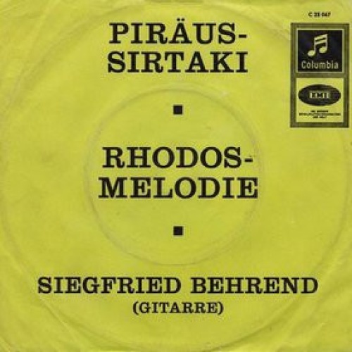 Vinyl / Siegfried Behrend - Piräus-Sirtaki / Rhodos-Melodie