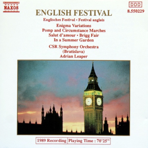 CD / CSR Symphony Orchestra (Bratislava)*, Adrian Leaper - English Festival