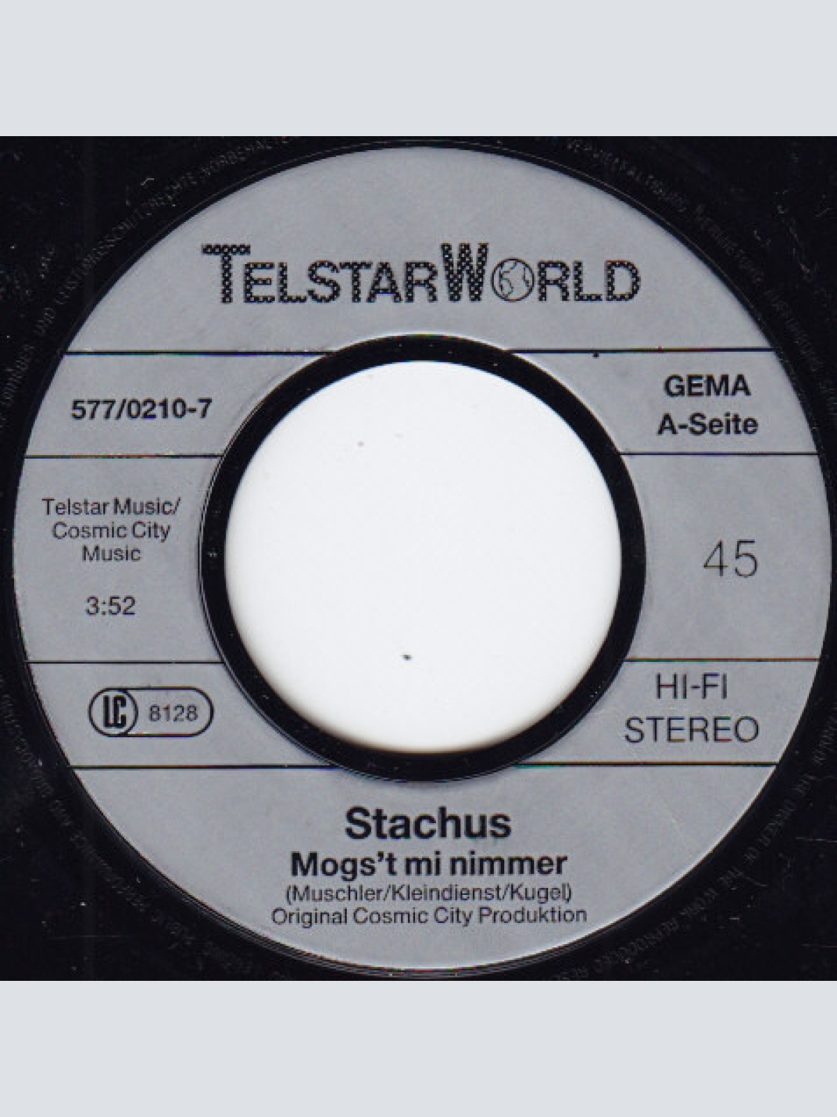 Vinyl / Stachus - Mogs't Mi Nimmer