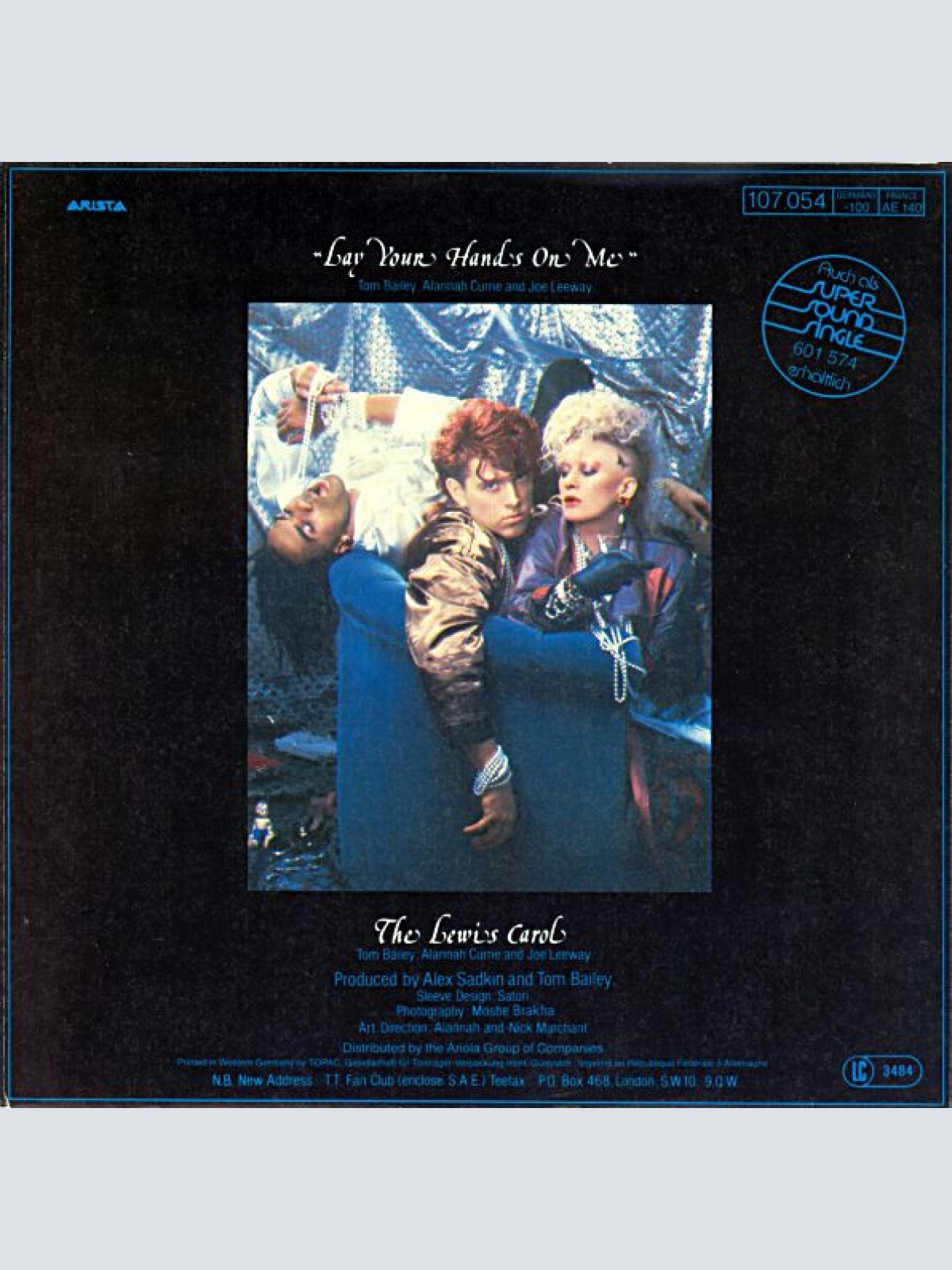 Vinyl / Thompson Twins - Lay Your Hands On Me