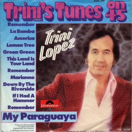 Vinyl / Trini Lopez - Trini's Tunes On 45