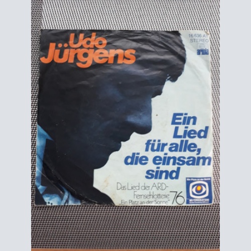 Vinyl / Udo Jürgens - Ein Lied Für Alle, Die Einsam Sind