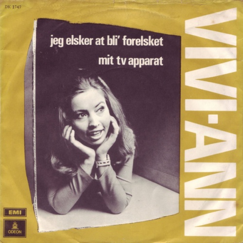 Vinyl / Vivi-Ann - Jeg Elsker At Bli' Forelsket / Mit Tv Apparat