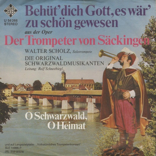 Vinyl / Walter Scholz, Die Original Schwarzwaldmusikanten - Behüt' Dich Gott, Es Wär' Zu Schön Gewesen