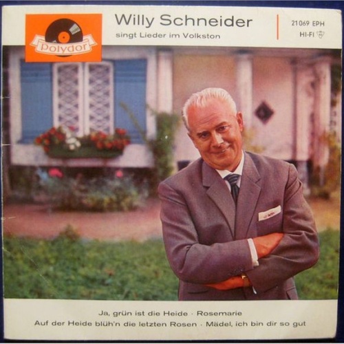 Vinyl / Willy Schneider - Singt Lieder Im Volkston