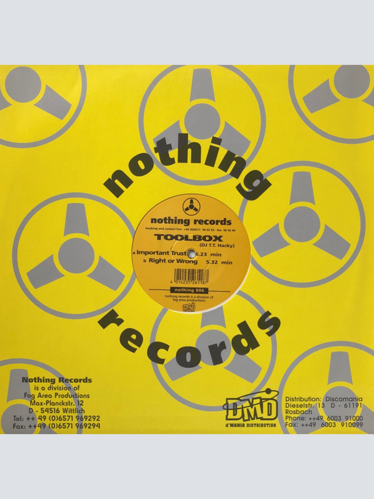 Vinyl / Toolbox (4) - Important Trust / Right Or Wrong