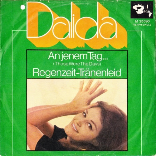 Vinyl / Dalida - An Jenem Tag... / Regenzeit-Tränenleid