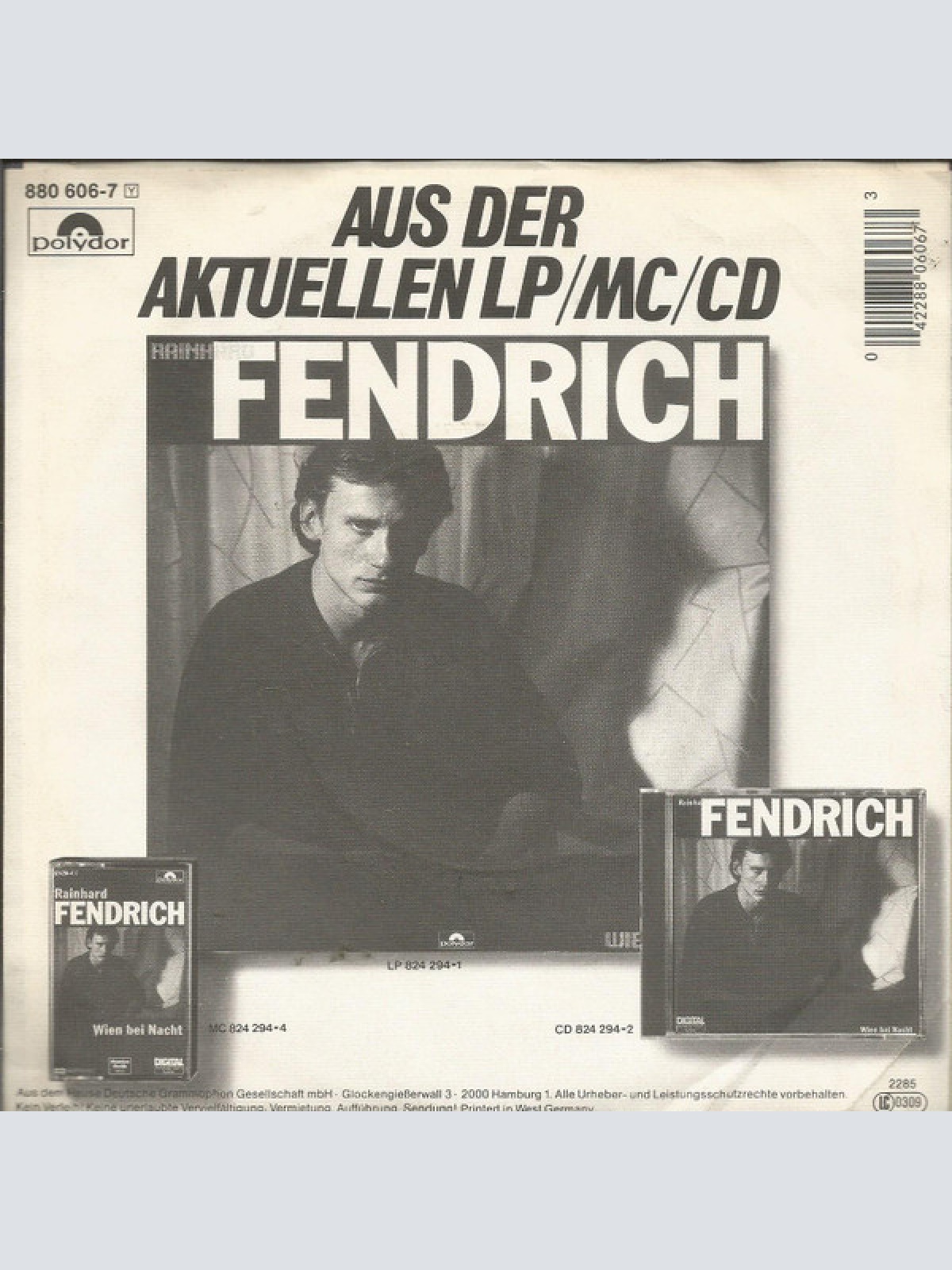 Vinyl / Rainhard Fendrich - Frühling In Berlin