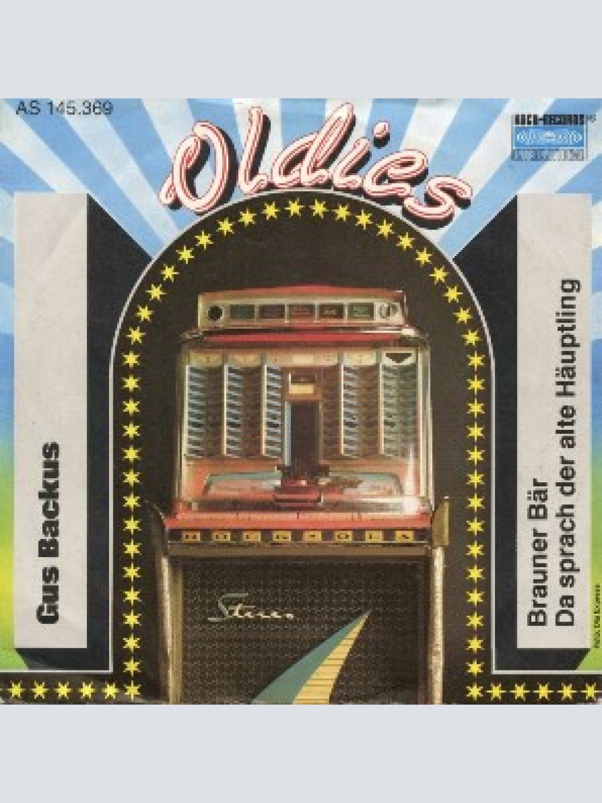 Vinyl / Gus Backus - Brauner Bär / Da Sprach Der Alte Häupling