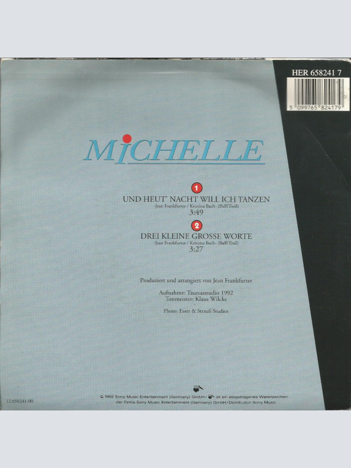 Vinyl / Michelle - Und Heut' Nacht Will Ich Tanzen