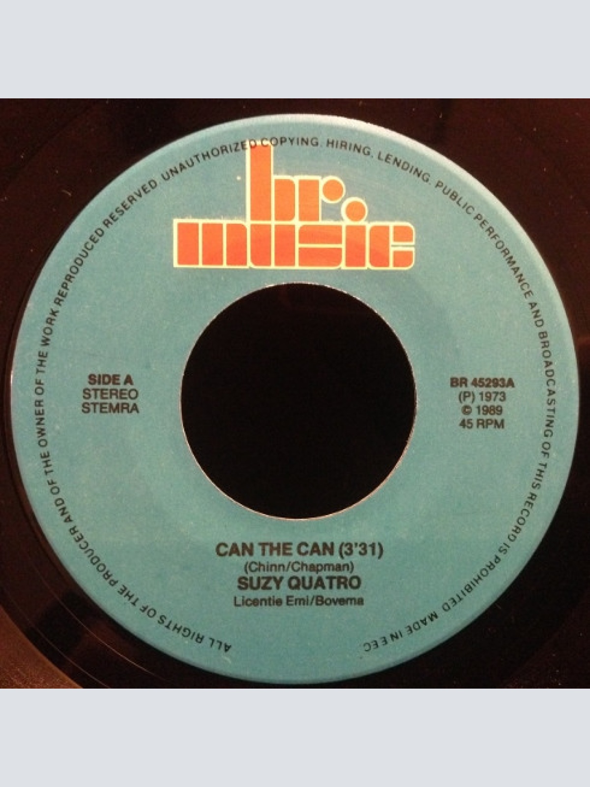 Vinyl / Suzi Quatro - Can The Can / Devil Gate Drive