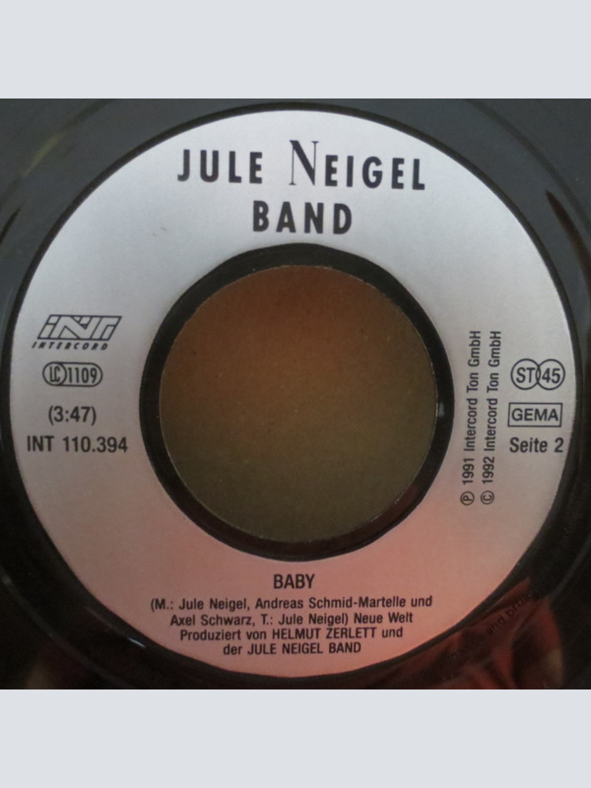 Vinyl / Jule Neigel Band - Wenn Engel Reisen