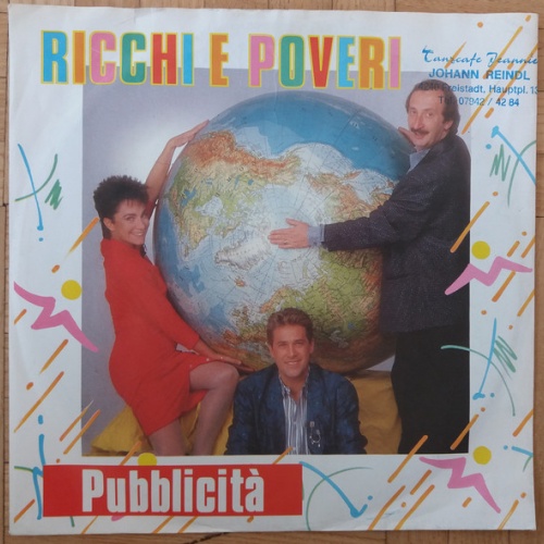 Vinyl / Ricchi E Poveri - Pubblicita